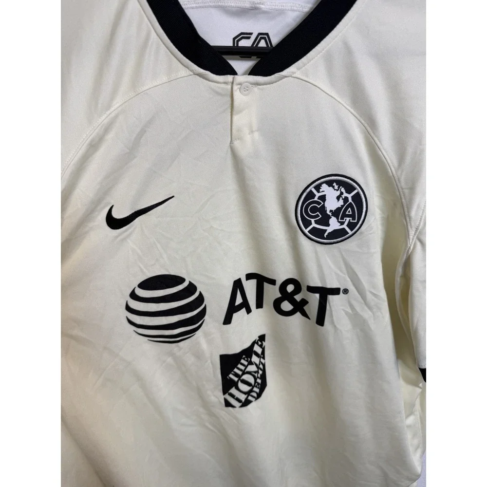 NEW NIKE CLUB AMERICA ADV‎ MATCH THIRD JERSEY 2023 White (DO8332-133) Sz XXL